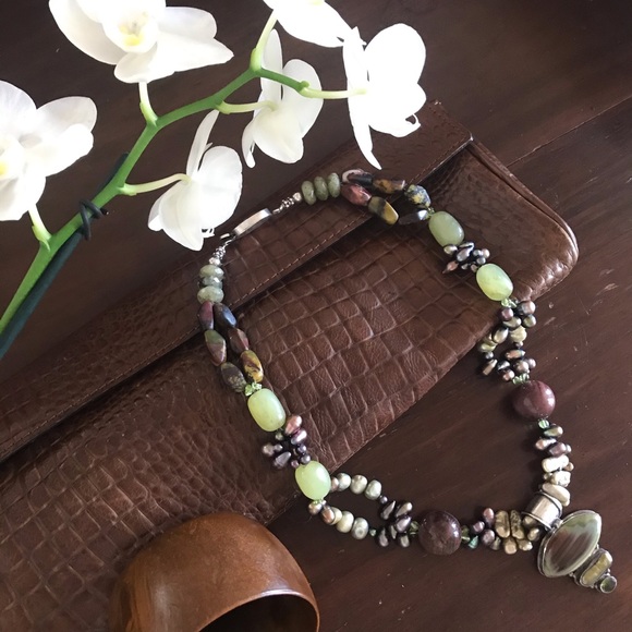 PEARL NECKLACE EXQUISITE CUSTOM DESIGN - Picture 5 of 10